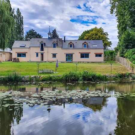 Au Fil De L'Eau Panzió La Chapelle-Saint-Aubin Kültér fotó